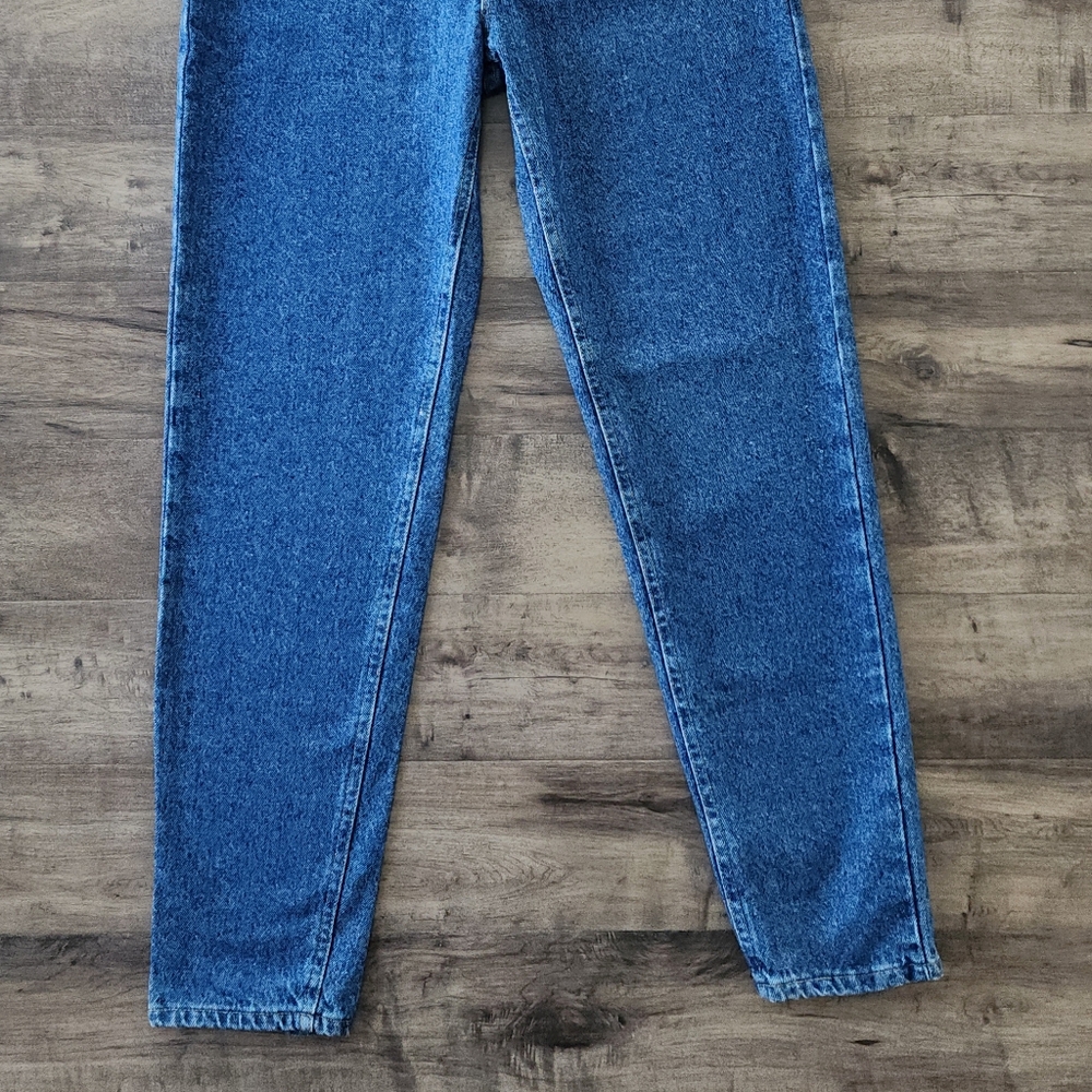 VTG Lee Relaxed Fit Tapered Leg Blue Jeans Women's Size 10 Long NWT - Picture 6 of 16